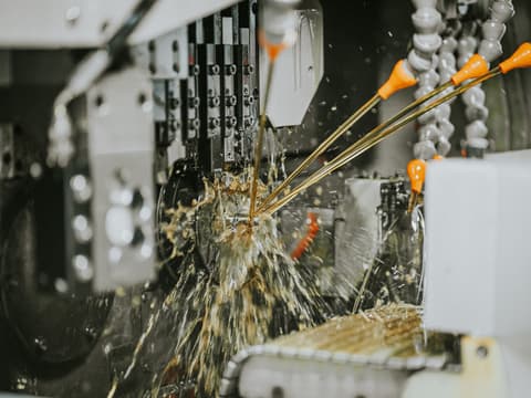 maquinaria en funcionamiento